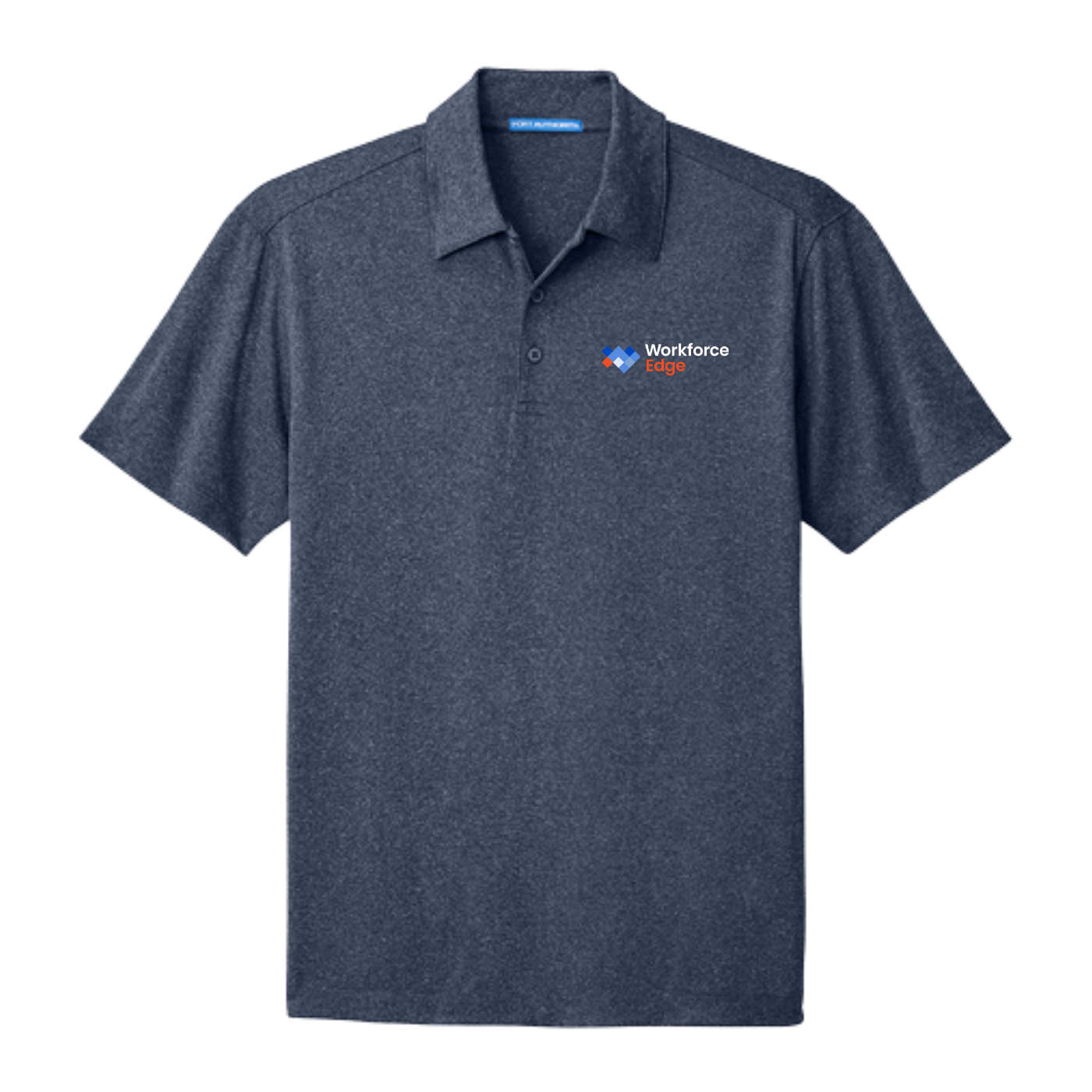 Port Authority® Trace Heather Polo - True Navy Heather