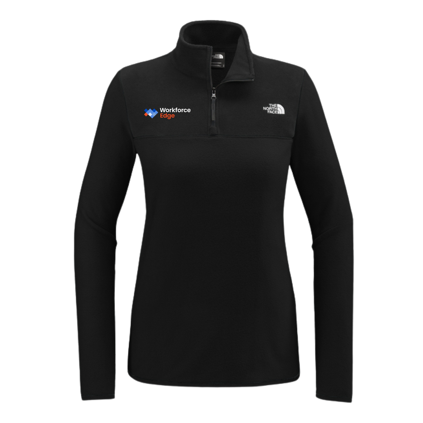 NEW The North Face® Ladies Glacier 1/4-Zip Fleece - TNF Black