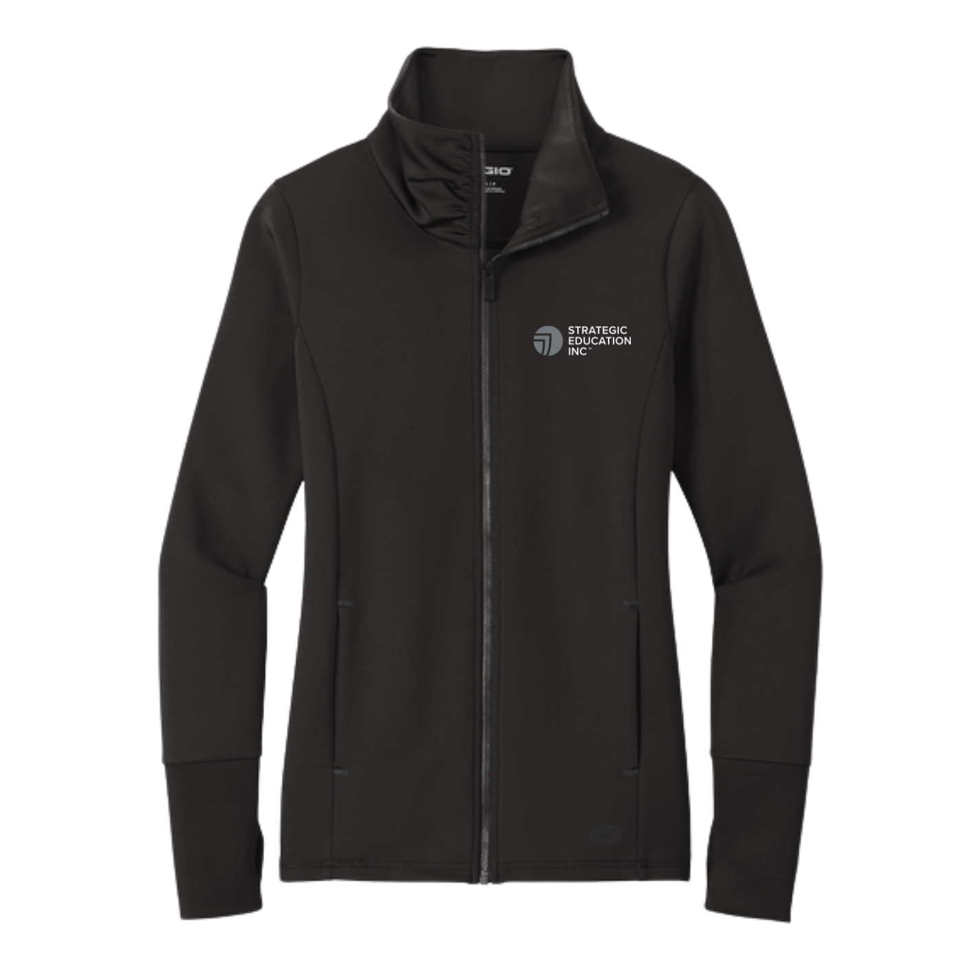 OGIO ® ENDURANCE Ladies Modern Performance Full-Zip - Blacktop