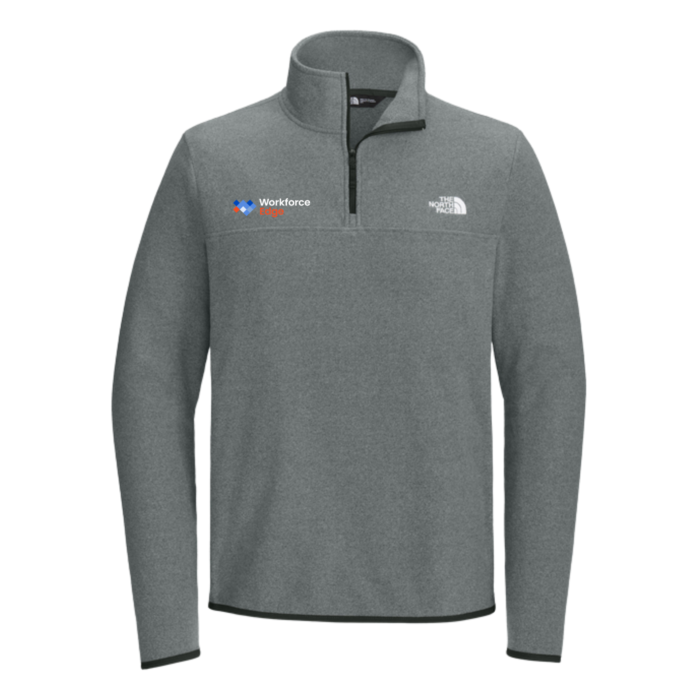 NEW The North Face® Glacier 1/4-Zip Fleece - TNF Medium Grey Heather