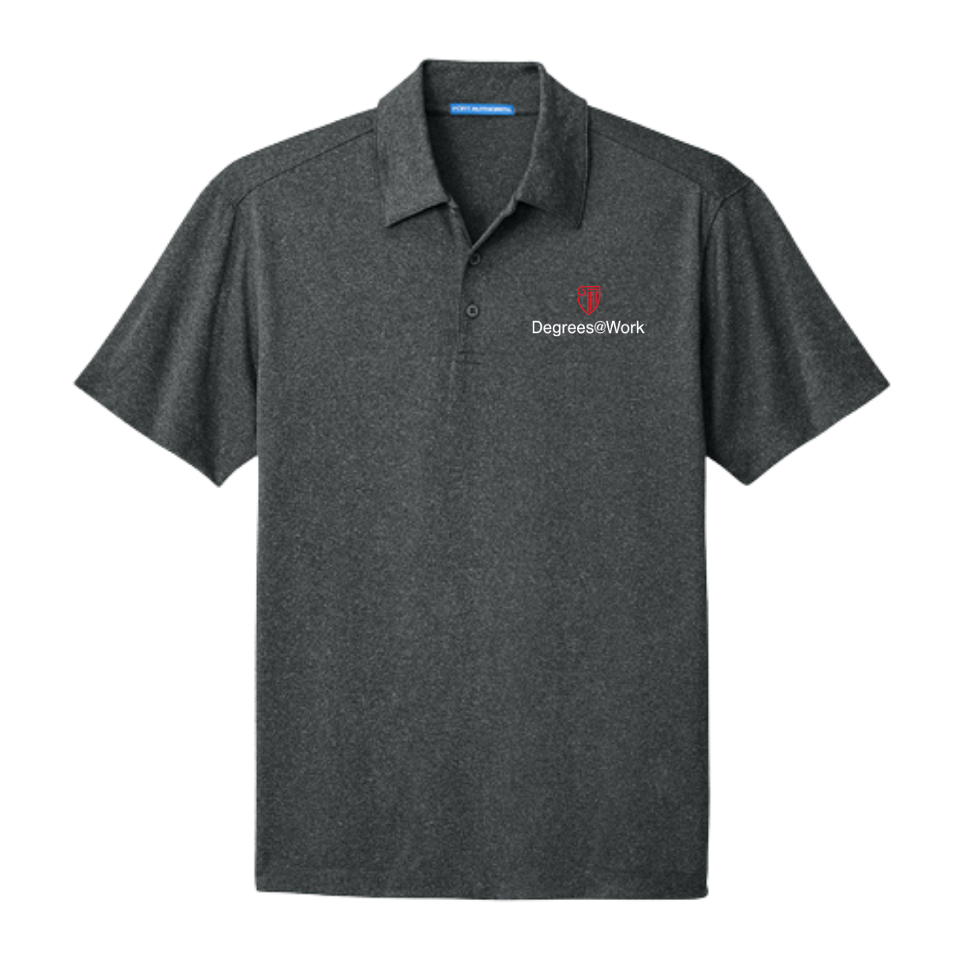Port Authority® Trace Heather Polo - Charcoal Heather