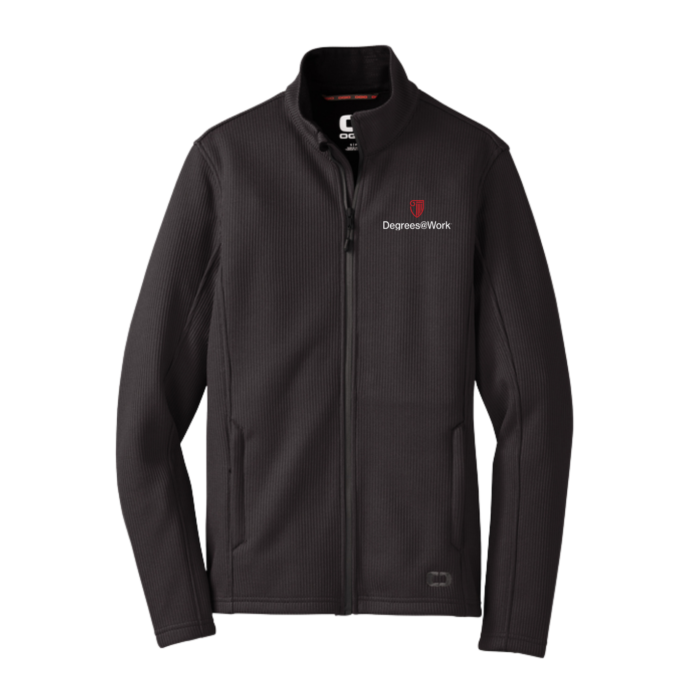 OGIO ® Grit Fleece Jacket - Blacktop