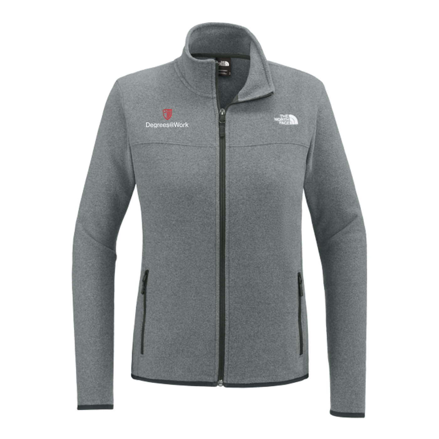 NEW The North Face® Ladies Glacier 1/4-Zip Fleece - TNF Medium Grey Heather