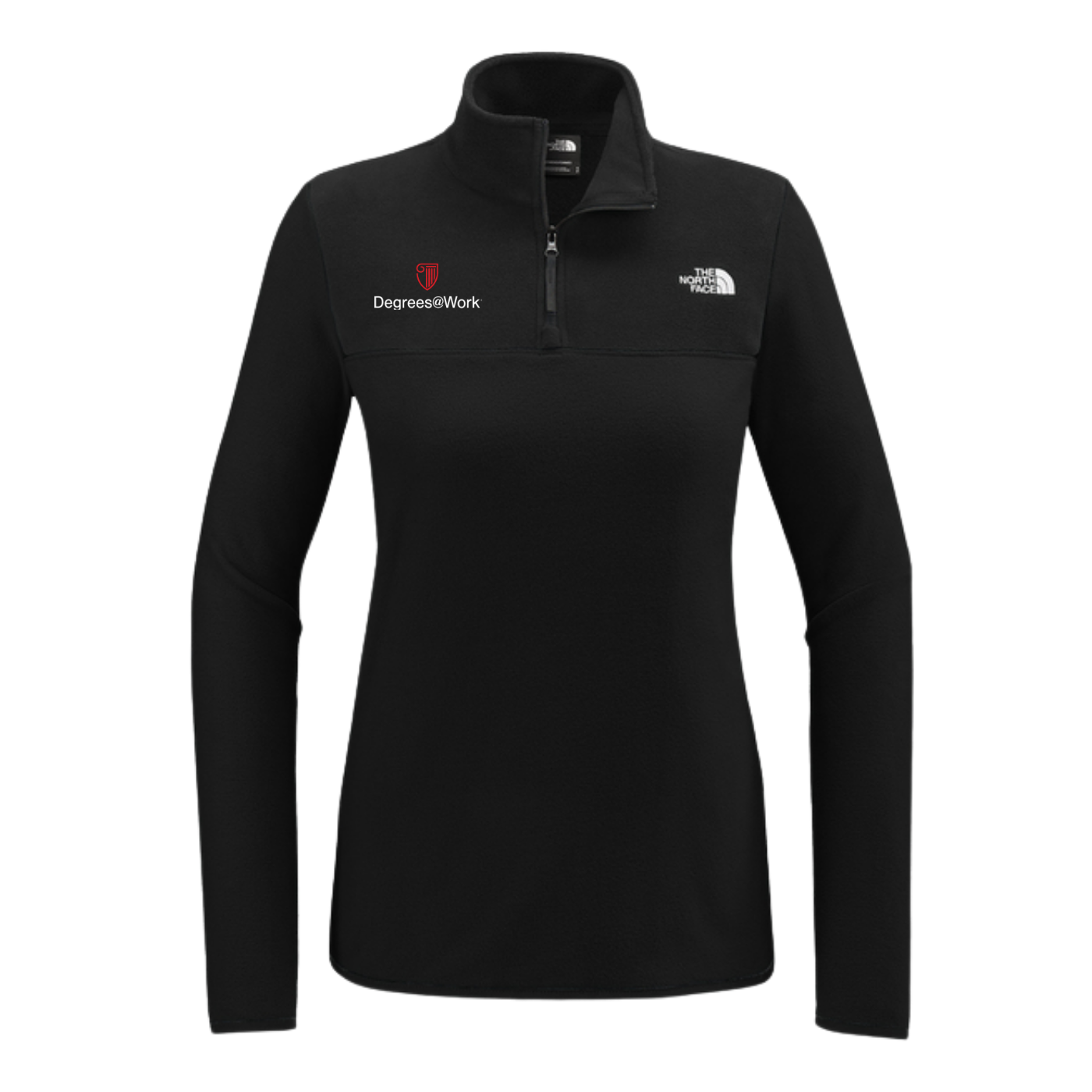 NEW The North Face® Ladies Glacier 1/4-Zip Fleece - TNF Black