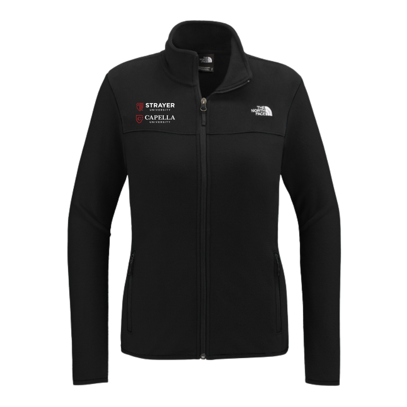 NEW The North Face® Ladies Glacier Full-Zip Fleece Jacket - TNF Black