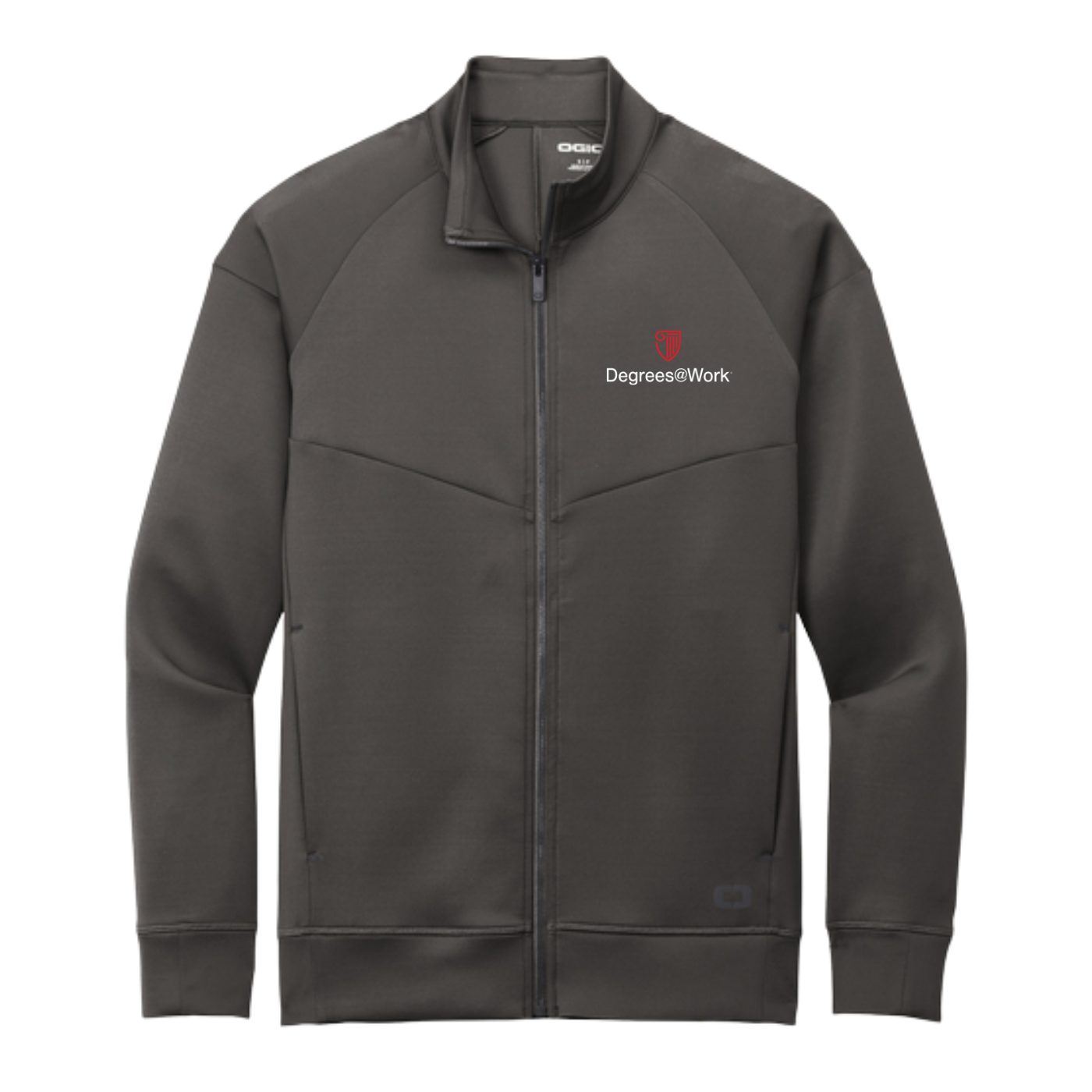 OGIO ® ENDURANCE Modern Performance Full-Zip - Tarmac Grey