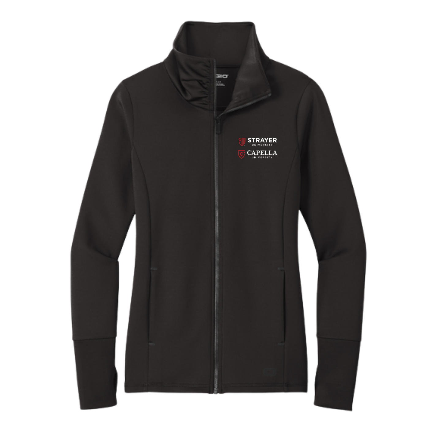 OGIO ® ENDURANCE Ladies Modern Performance Full-Zip - Blacktop