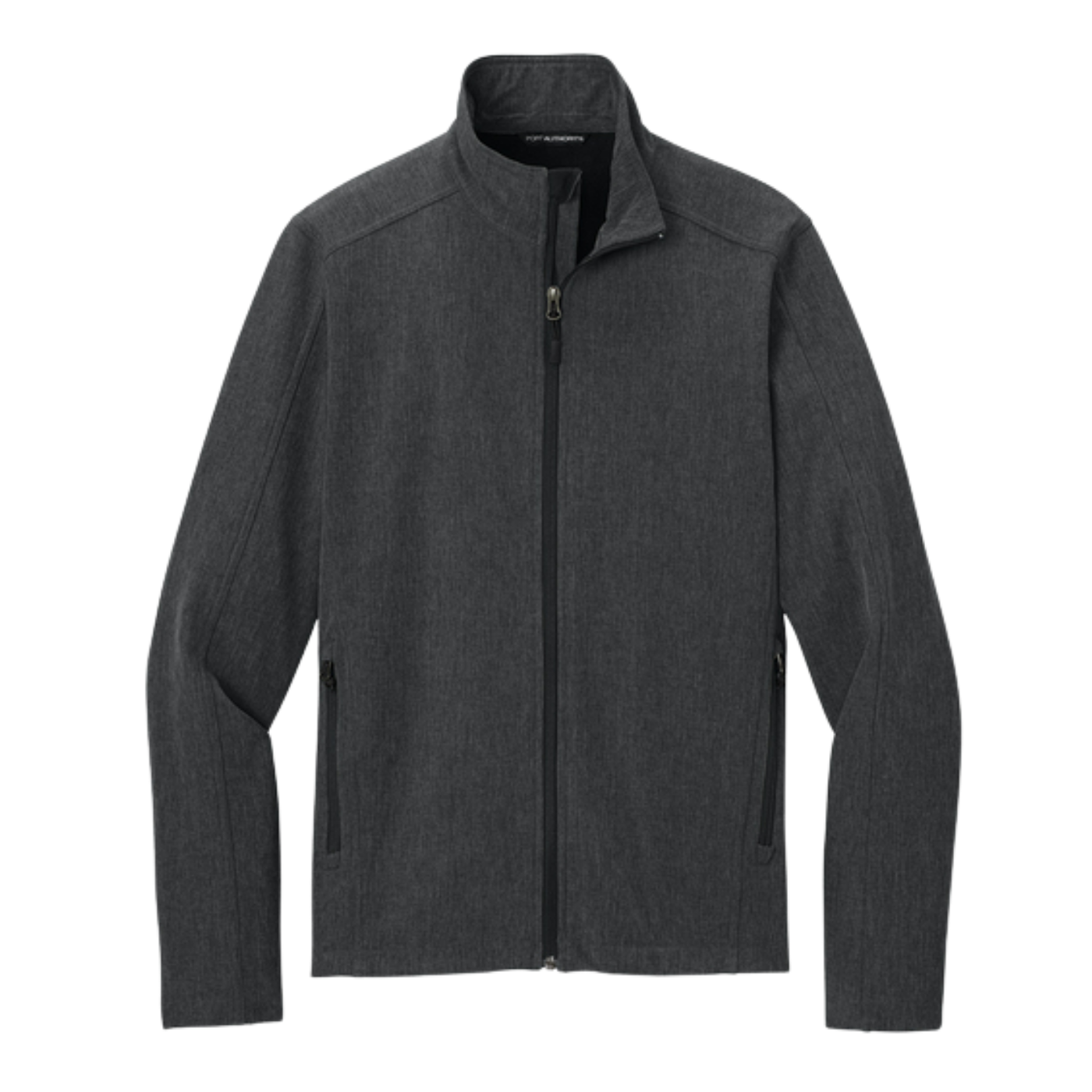 Port Authority® Core Soft Shell Jacket - Black Charcoal Heather