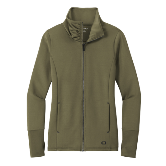 OGIO ® ENDURANCE Ladies Modern Performance Full-Zip - Deep Olive