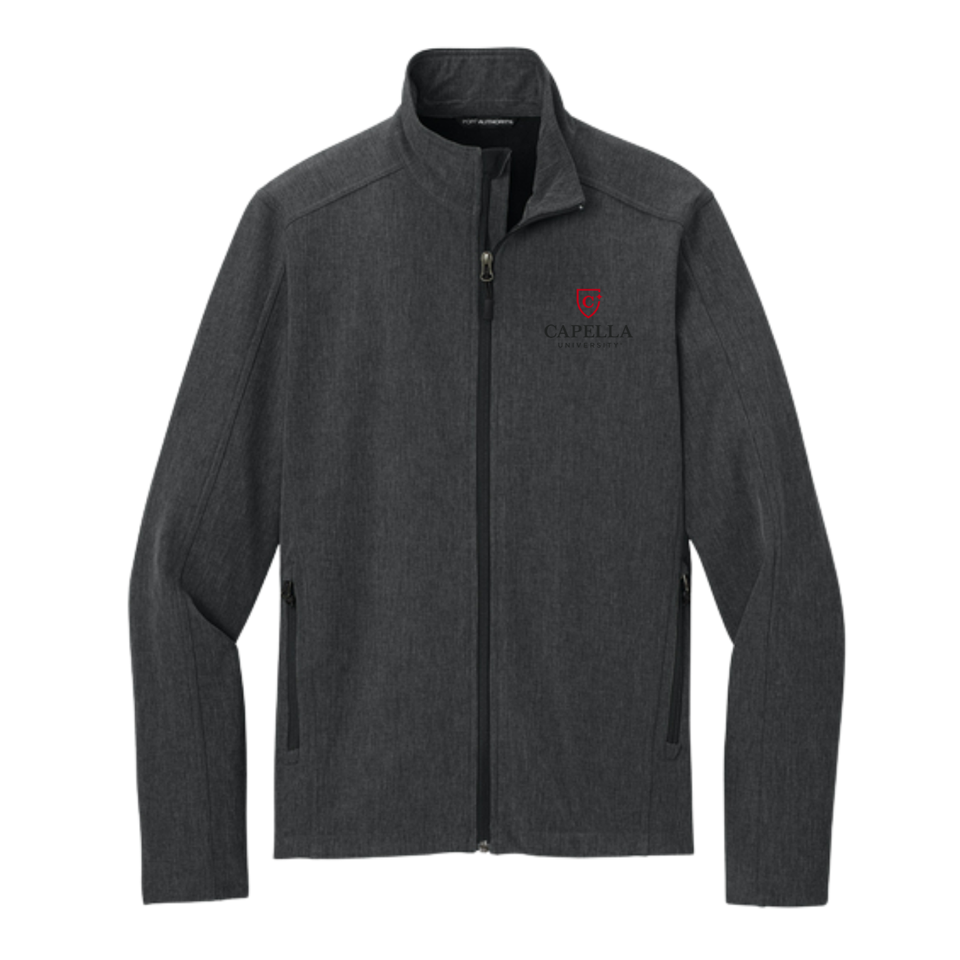 Port Authority® Core Soft Shell Jacket - Black Charcoal Heather