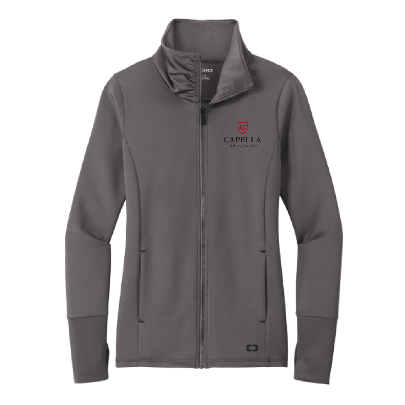 OGIO ® ENDURANCE Ladies Modern Performance Full-Zip - Tarmac Grey