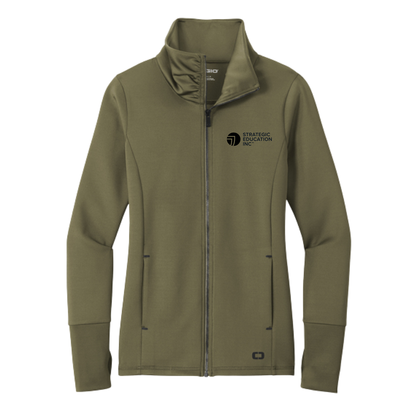 OGIO ® ENDURANCE Ladies Modern Performance Full-Zip - Deep Olive