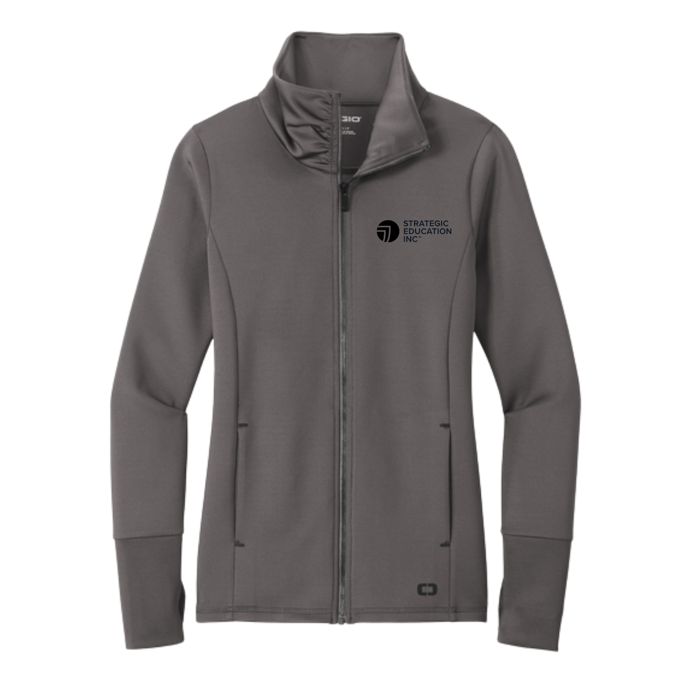OGIO ® ENDURANCE Ladies Modern Performance Full-Zip - Tarmac Grey