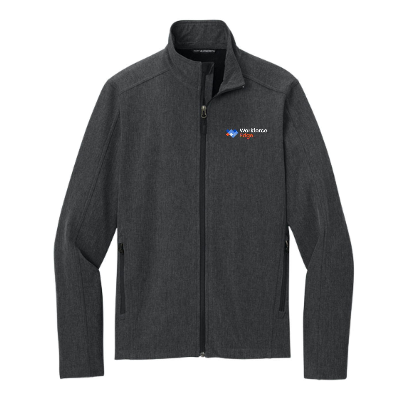 Port Authority® Core Soft Shell Jacket - Black Charcoal Heather