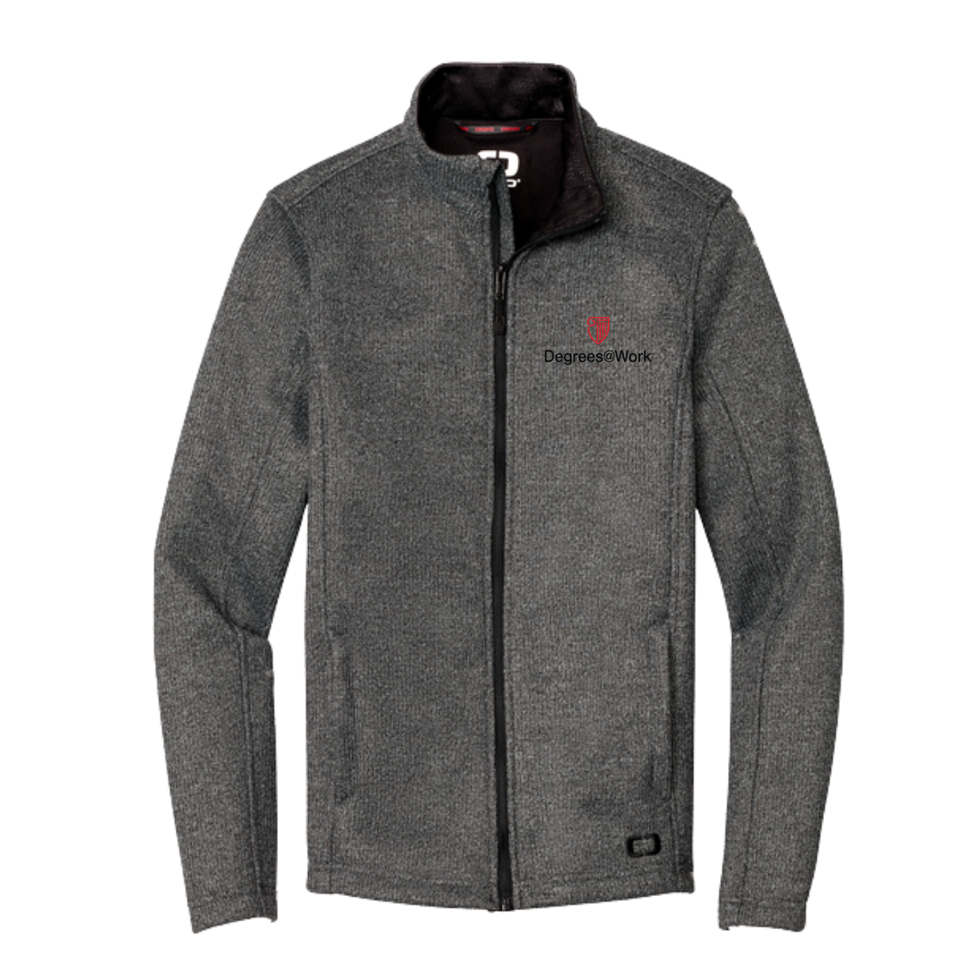 OGIO ® Grit Fleece Jacket - Diesel Grey Heather