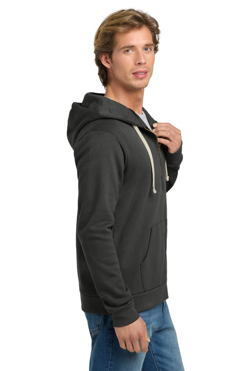 Next Level Apparel® Unisex Santa Cruz Zip Hoodie - Heavy Metal