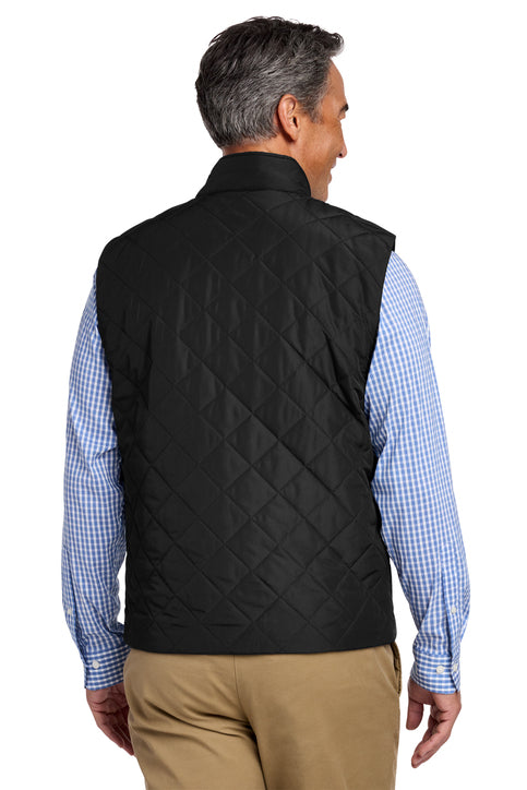 NEW Brooks Brothers® Quilted Vest - Deep Black