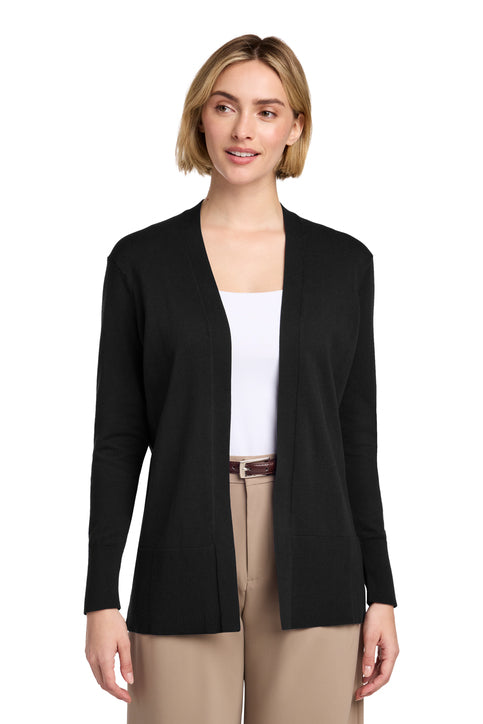 Brooks Brothers® Women’s Cotton Stretch Long Cardigan Sweater - Deep Black
