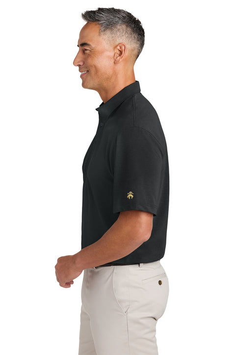 NEW Brooks Brothers® Pinpoint Pique Dress Polo - Deep Black