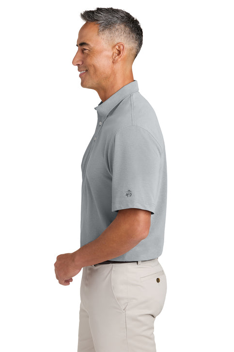 NEW Brooks Brothers® Pinpoint Pique Dress Polo - Grey