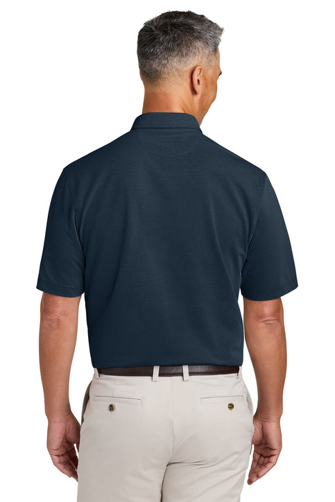 NEW Brooks Brothers® Pinpoint Pique Dress Polo - Navy Blazer