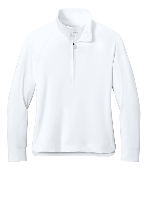 NEW Brooks Brothers® Women’s Luxe Performance 1/4-Zip - White