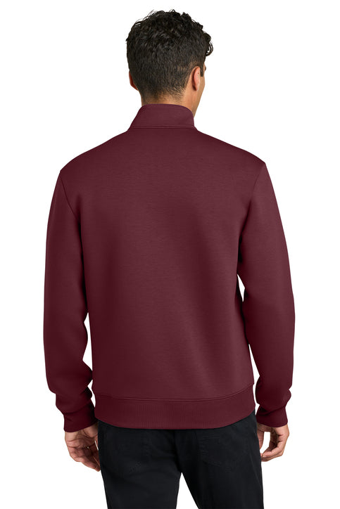 NEW Mercer+Mettle® Soft Spacer 1/4-Zip - Burgundy
