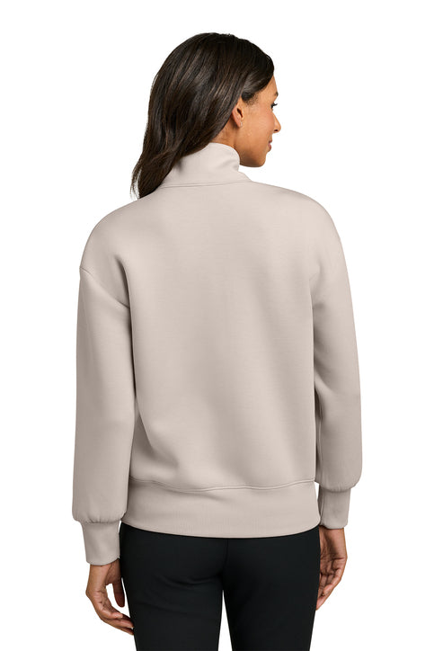 NEW Mercer+Mettle® Women’s Soft Spacer 1/4-Zip - Warm Quartz