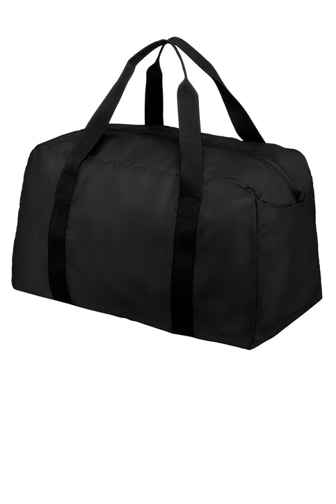 Port Authority® Mini Ripstop Travel Duffel - Black