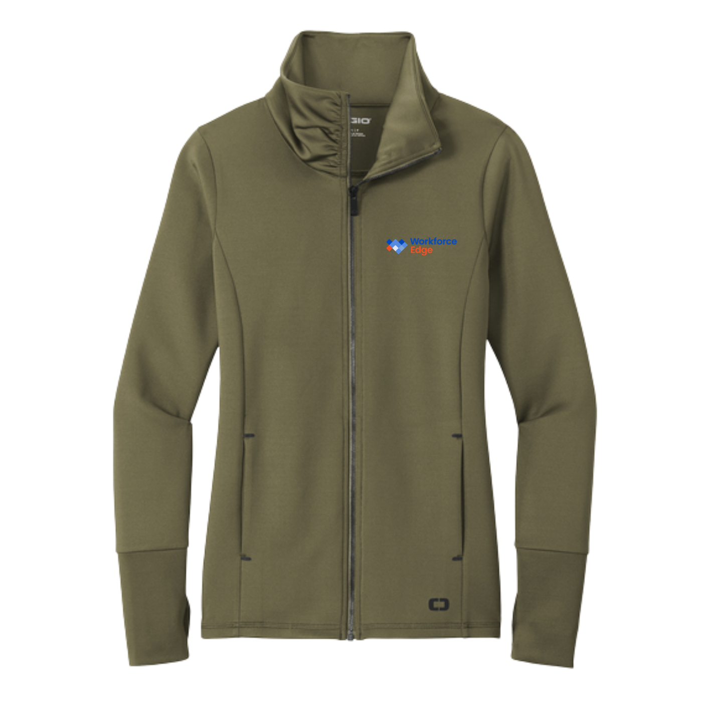 OGIO ® ENDURANCE Ladies Modern Performance Full-Zip - Deep Olive