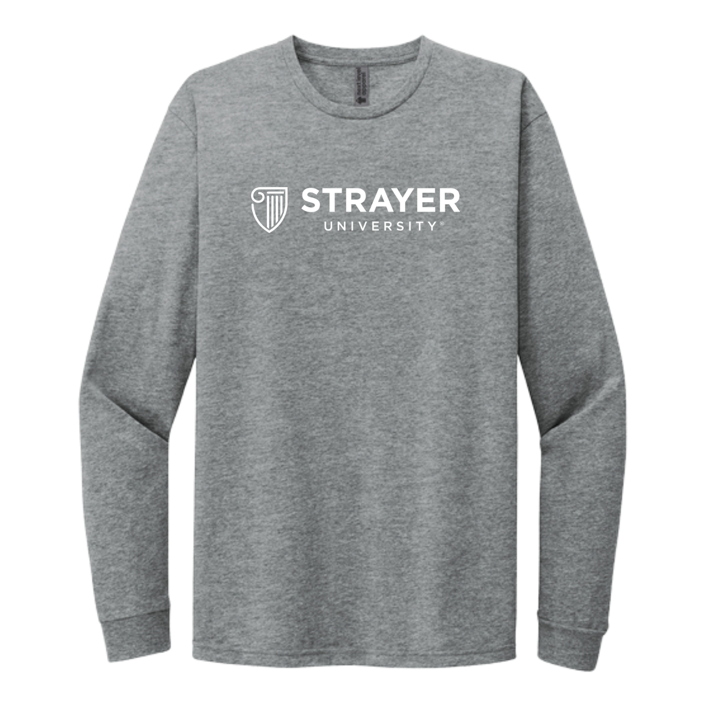 Next Level Apparel® Unisex CVC Long Sleeve Tee - Dark Heather Grey