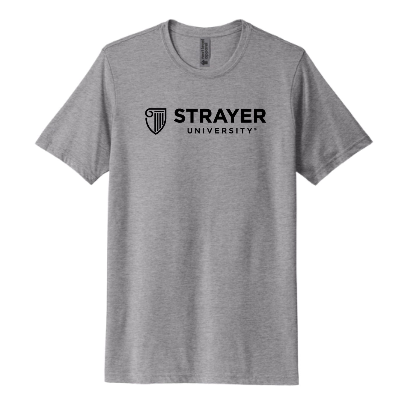 Next Level Apparel® Unisex Poly/Cotton Tee - Heather Gray