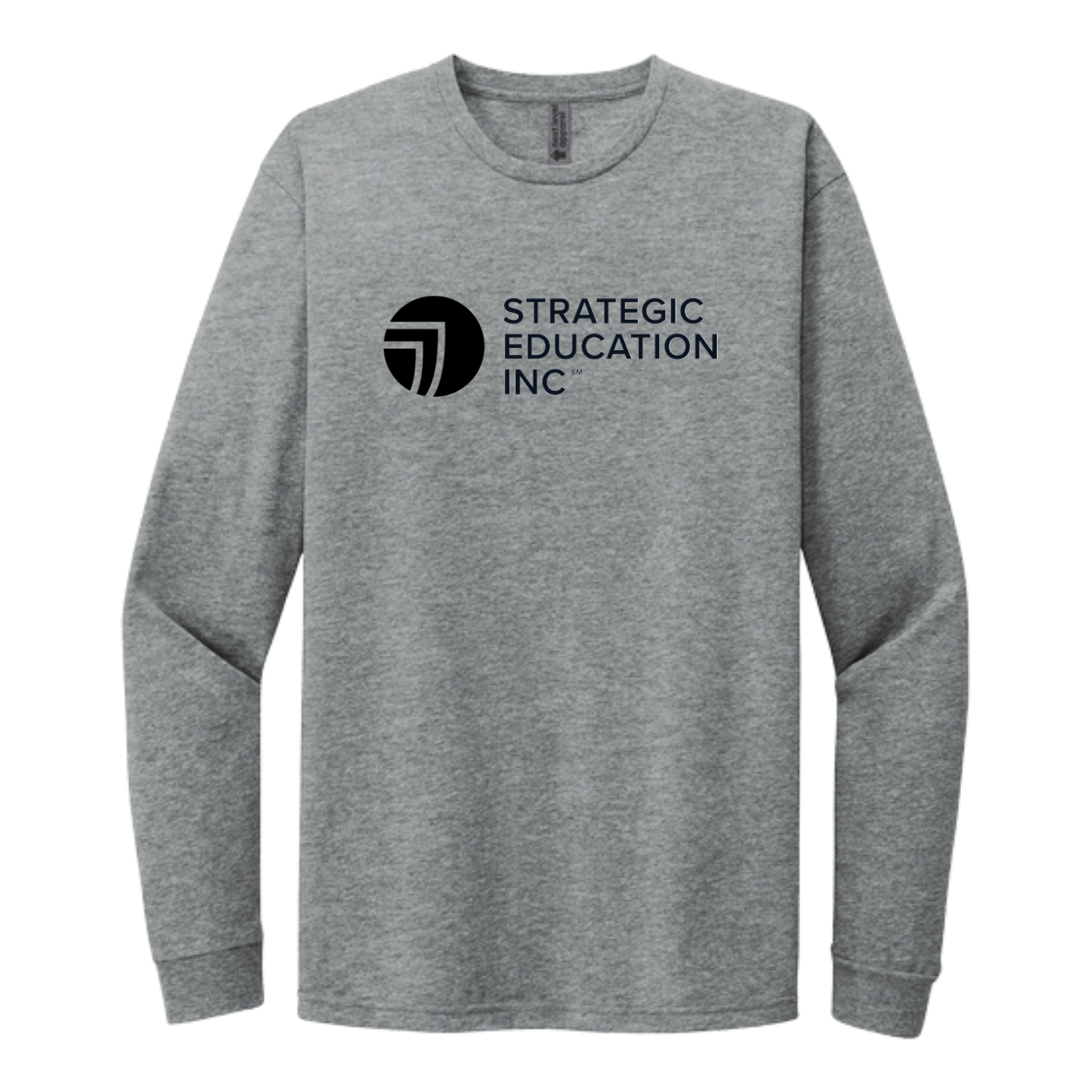 Next Level Apparel® Unisex CVC Long Sleeve Tee - Dark Heather Grey