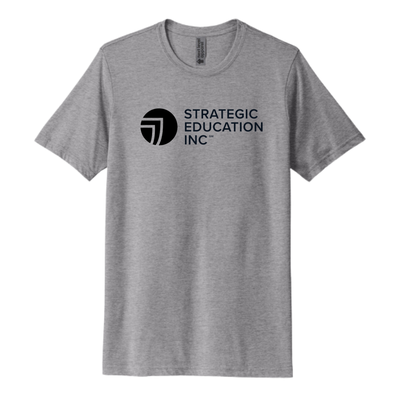 Next Level Apparel® Unisex Poly/Cotton Tee - Heather Gray