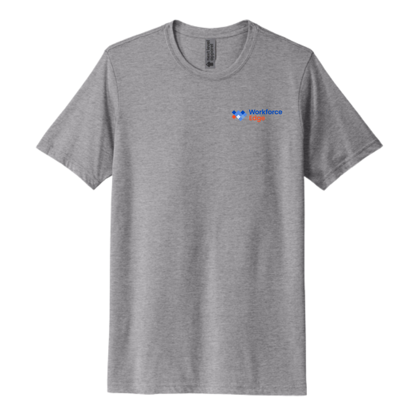 Next Level Apparel® Unisex Poly/Cotton Tee - Heather Gray
