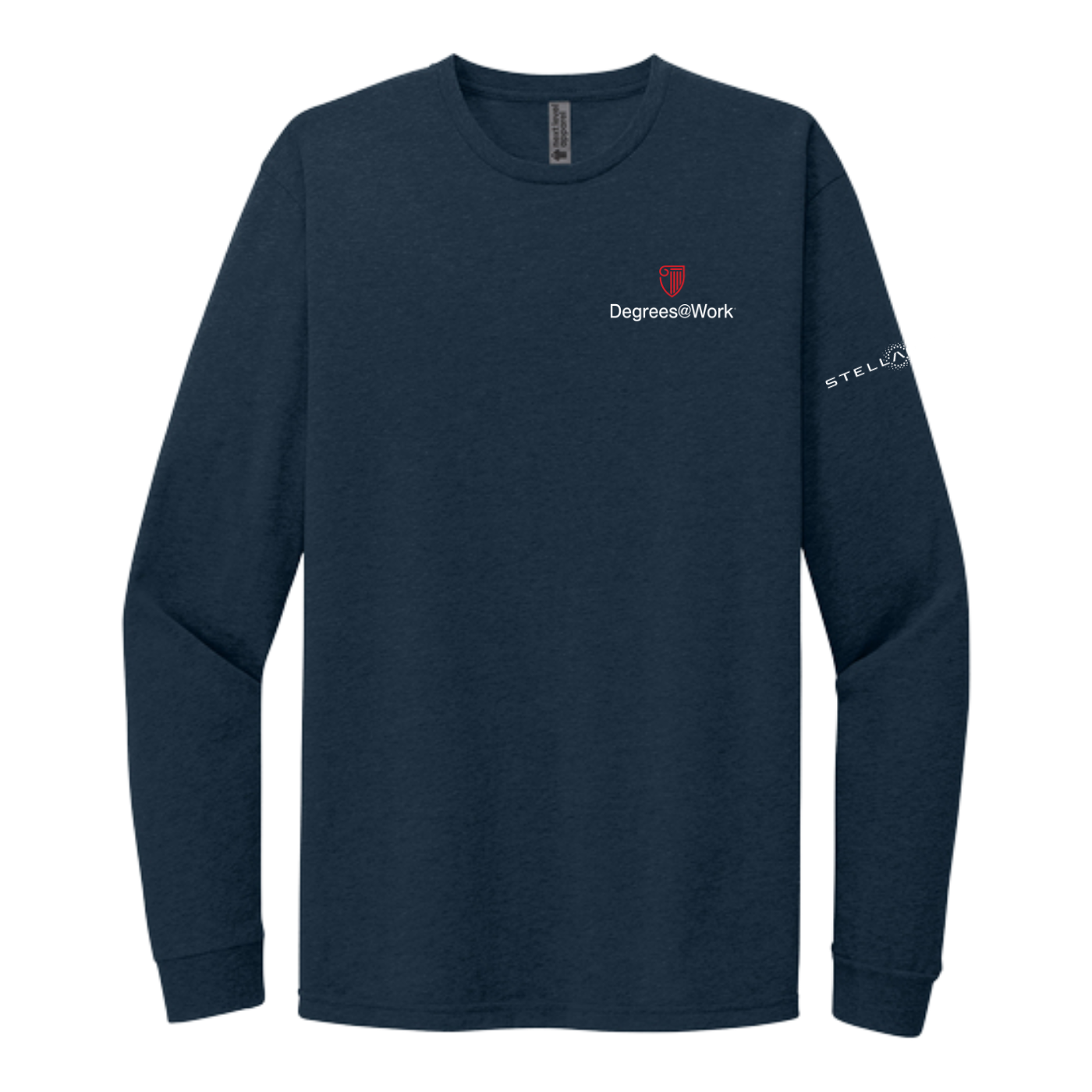 Next Level Apparel® Unisex CVC Long Sleeve Tee - Midnight Navy