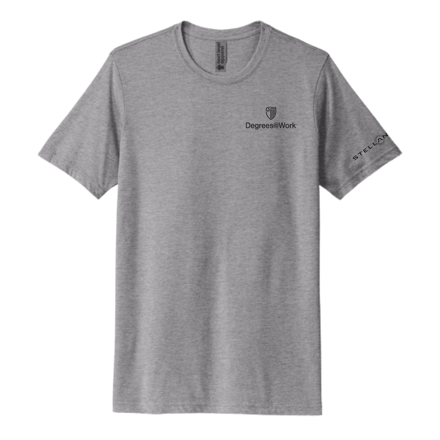 Next Level Apparel® Unisex Poly/Cotton Tee - Heather Gray