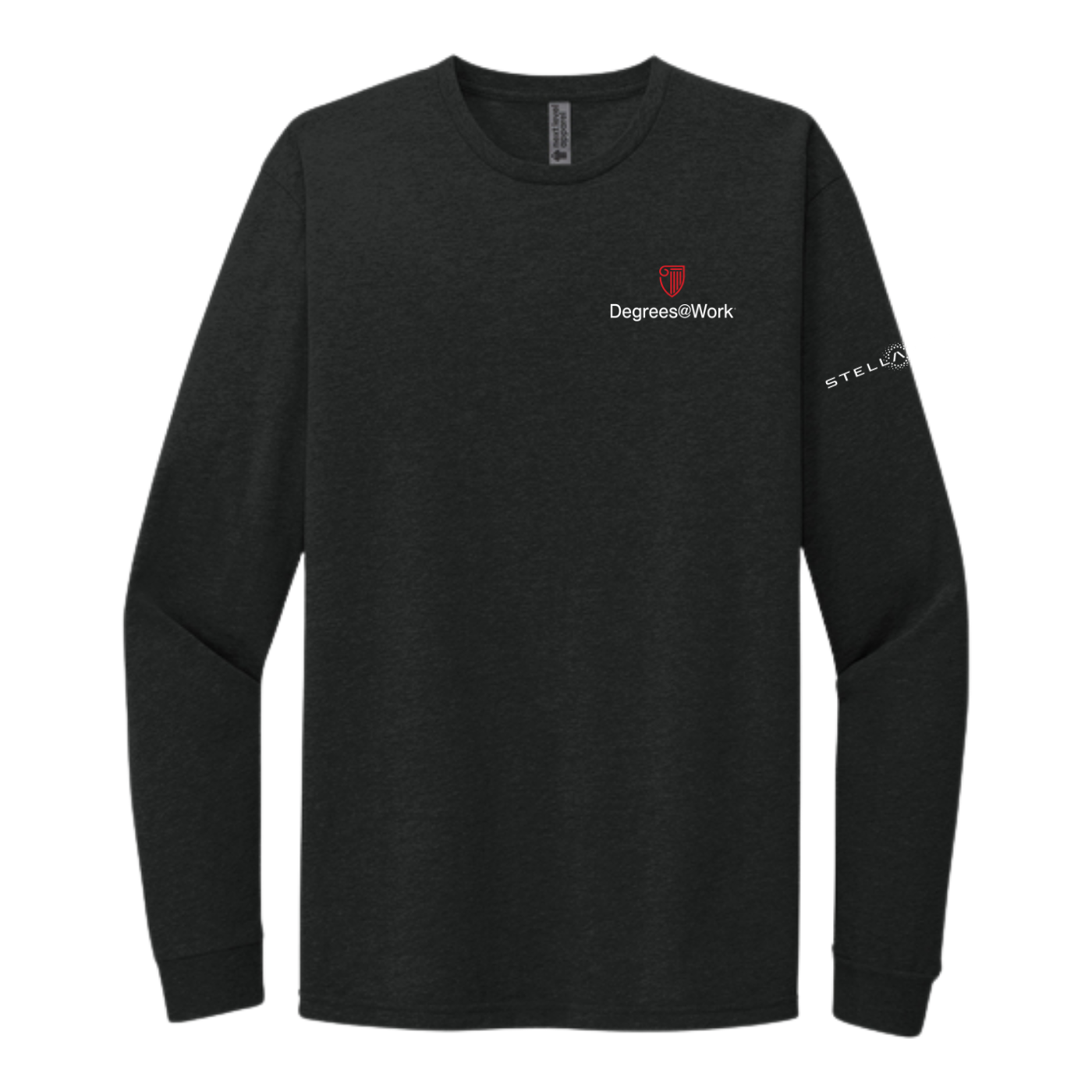 Next Level Apparel® Unisex CVC Long Sleeve Tee - Black