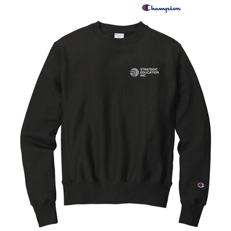 Champion ® Reverse Weave ® Crewneck Sweatshirt - BLACK