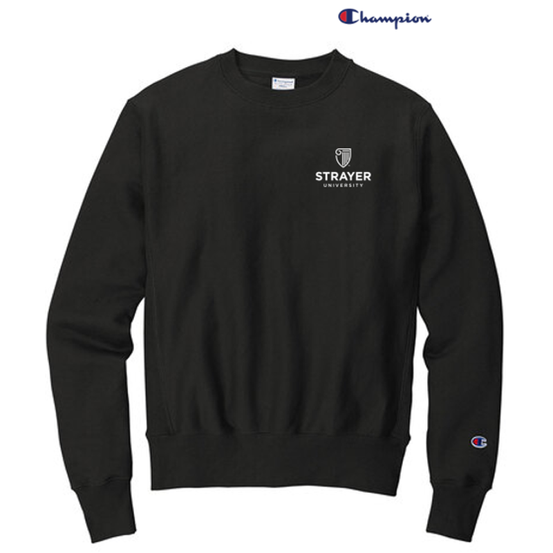 Champion ® Reverse Weave ® Crewneck Sweatshirt - BLACK