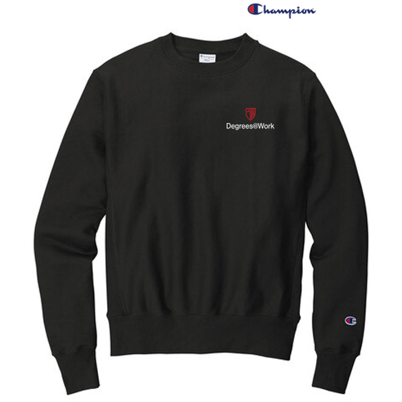 Champion ® Reverse Weave ® Crewneck Sweatshirt - BLACK