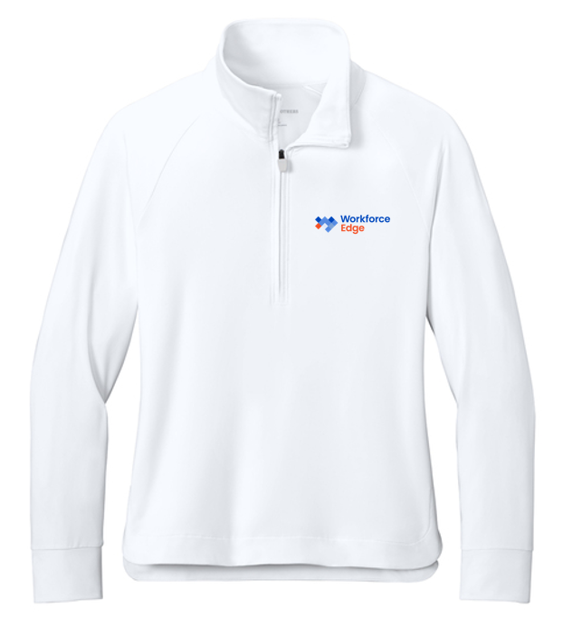 NEW Brooks Brothers® Women’s Luxe Performance 1/4-Zip - White