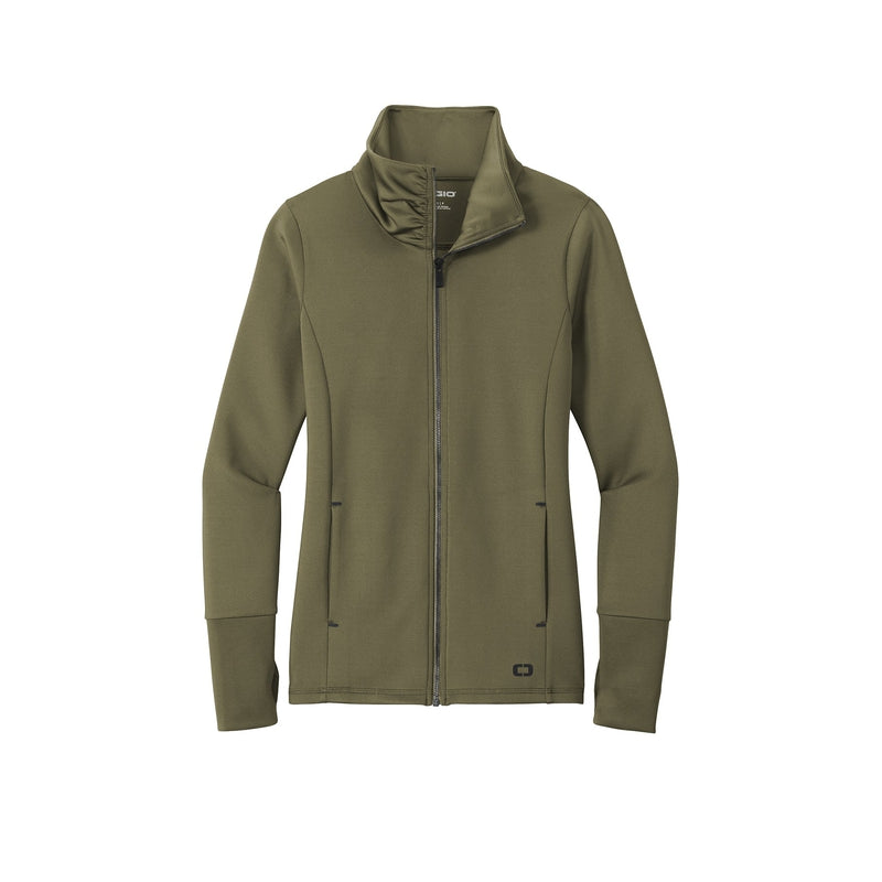 OGIO ® ENDURANCE Ladies Modern Performance Full-Zip - Deep Olive