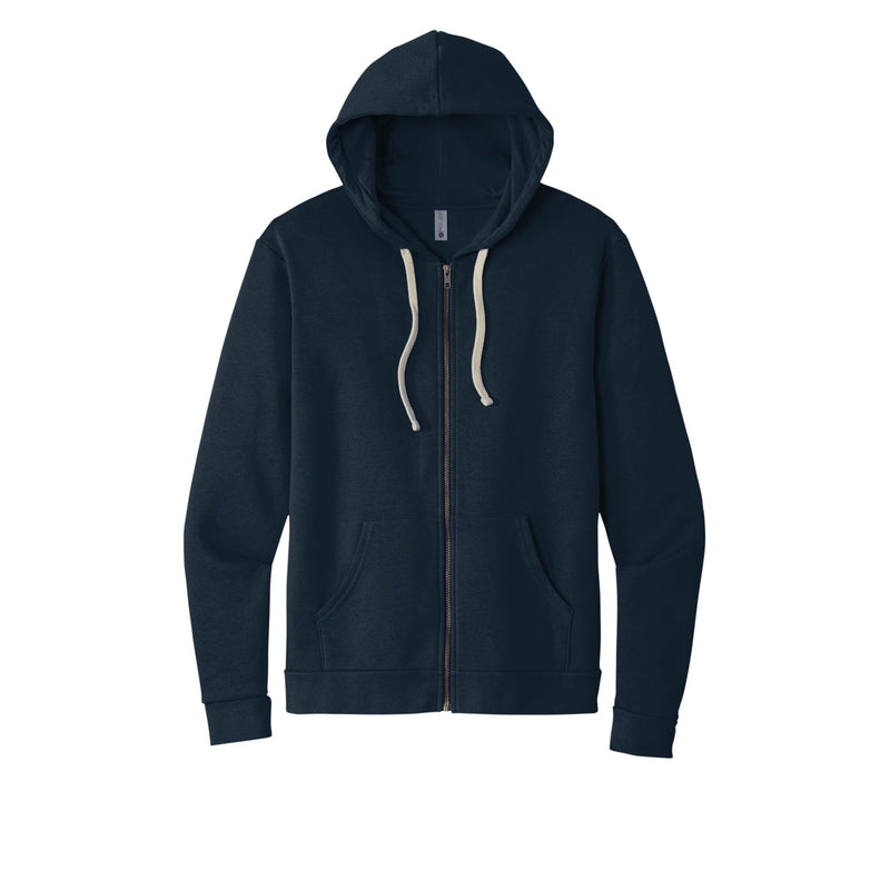 Next Level Apparel® Unisex Santa Cruz Zip Hoodie - Midnight Navy