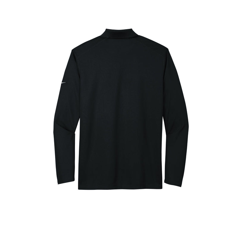 Nike Dri-FIT Micro Pique 2.0 Long Sleeve Polo - Black