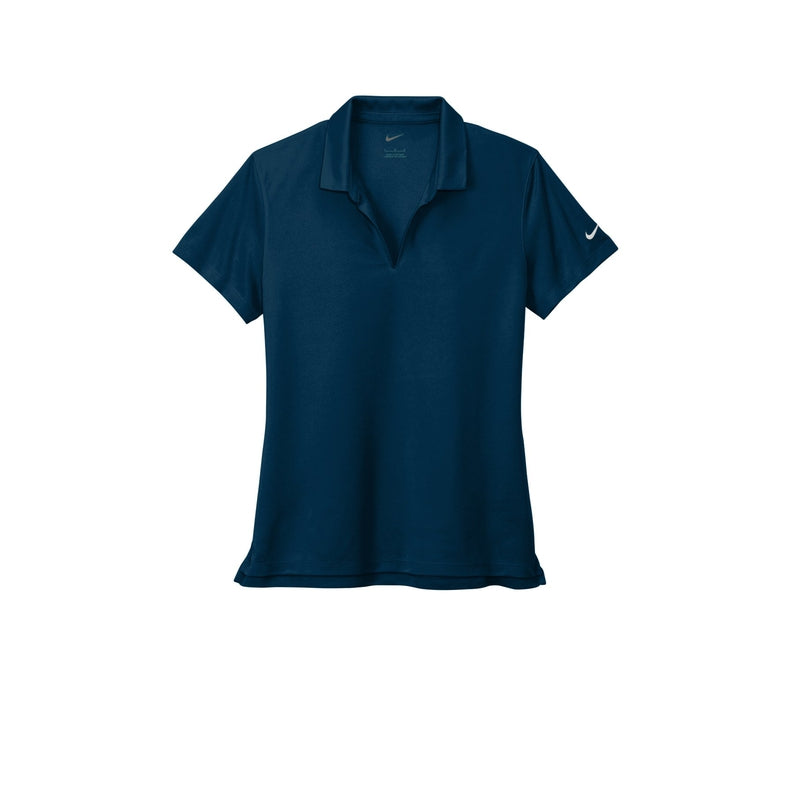 Nike Ladies Dri-FIT Micro Pique 2.0 Polo - Navy