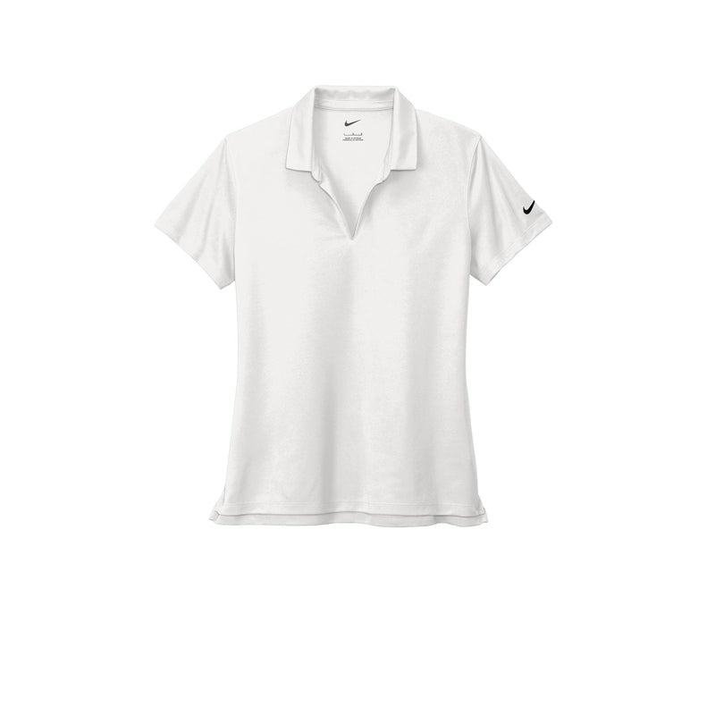 Nike Ladies Dri-FIT Micro Pique 2.0 Polo - White