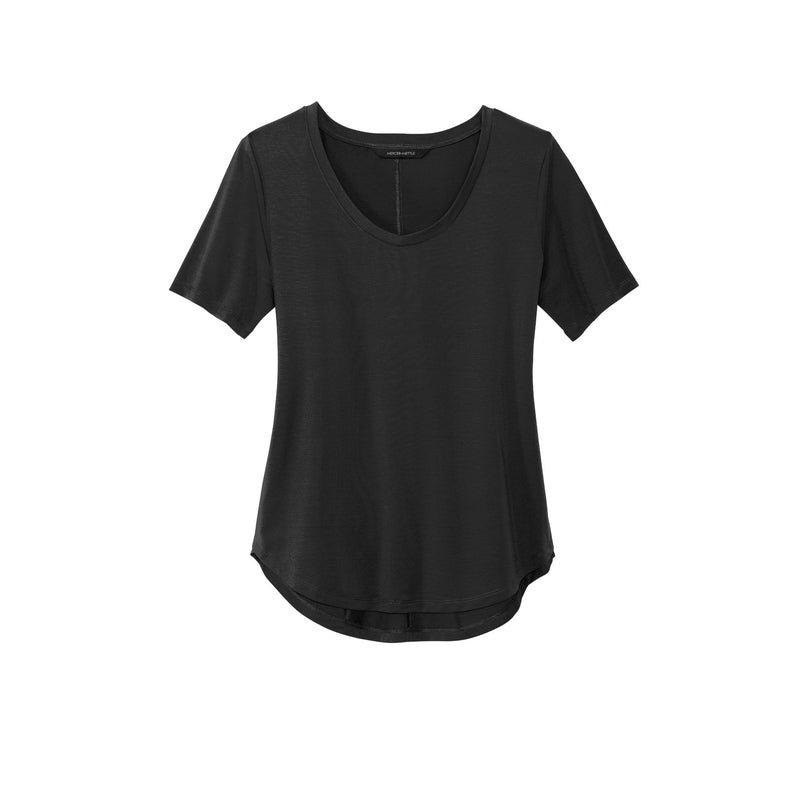 Mercer+Mettle™ Women’s Stretch Jersey Relaxed Scoop - Deep Black