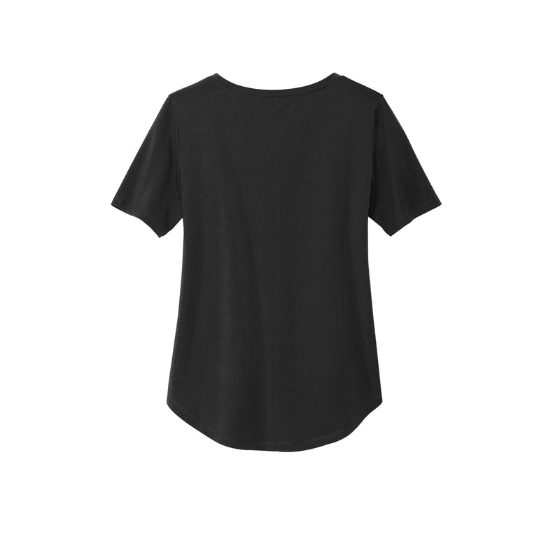 Mercer+Mettle™ Women’s Stretch Jersey Relaxed Scoop - Deep Black