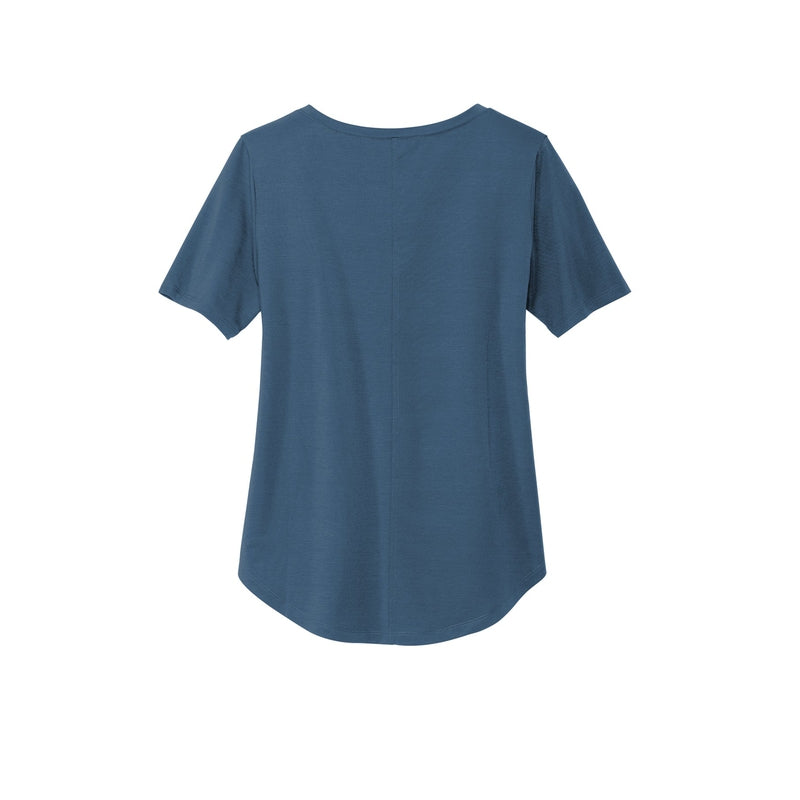 Mercer+Mettle™ Women’s Stretch Jersey Relaxed Scoop - Insignia Blue